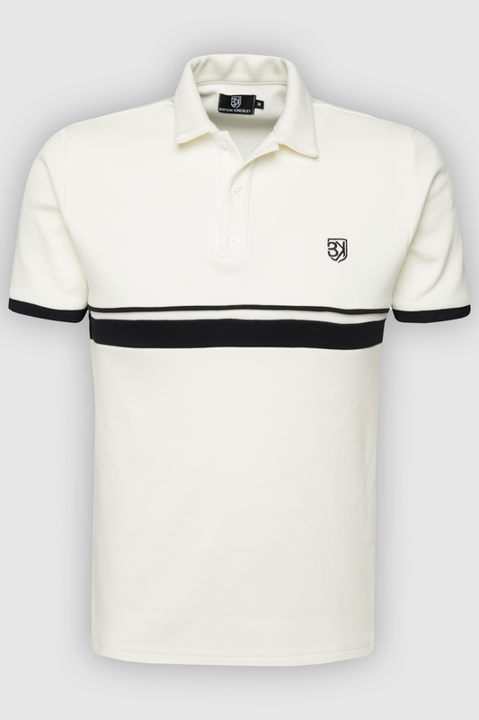 Keswick Polo-Shirt Warm Weiß